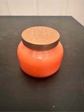 Sea & Sand Orange Coral Peach Jar Candle 9oz Pineapple Coconut